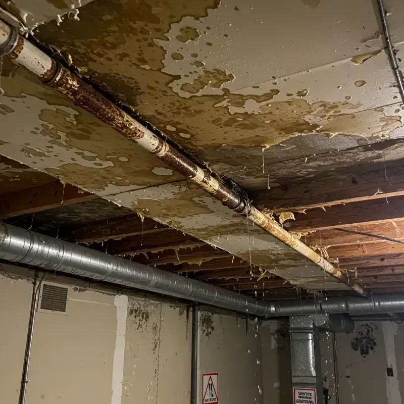 Ceiling Water Damage Repair in Central Aguirre, PR